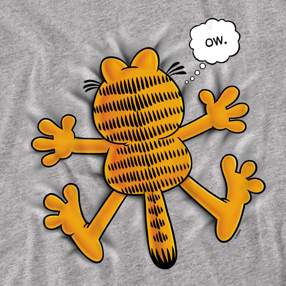 Garfield Unisex Adult Ow T-Shirt