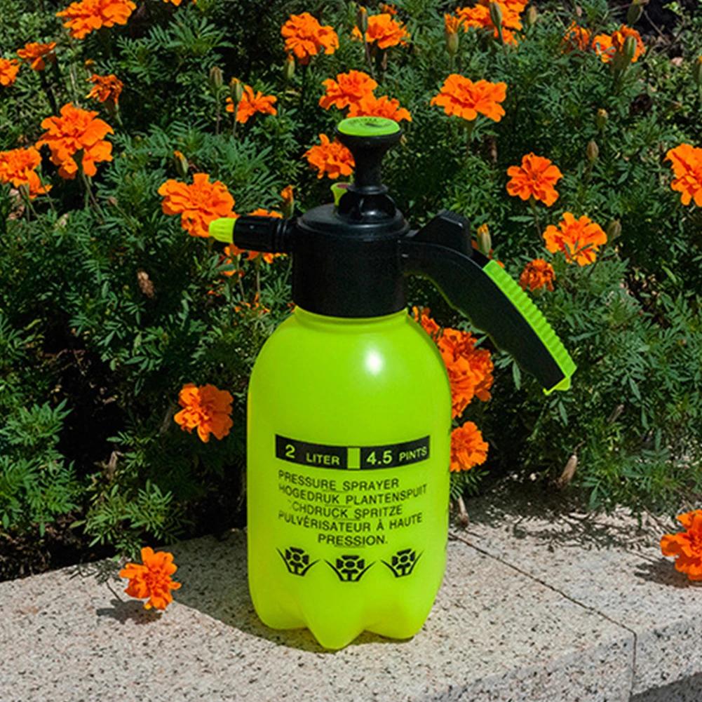 3/2L Hand Pump Water Sprayer Car Washing Pressure Spray Pot Air Pump Pressurized Plant Spray Bottle Watering Can Gardening Tools