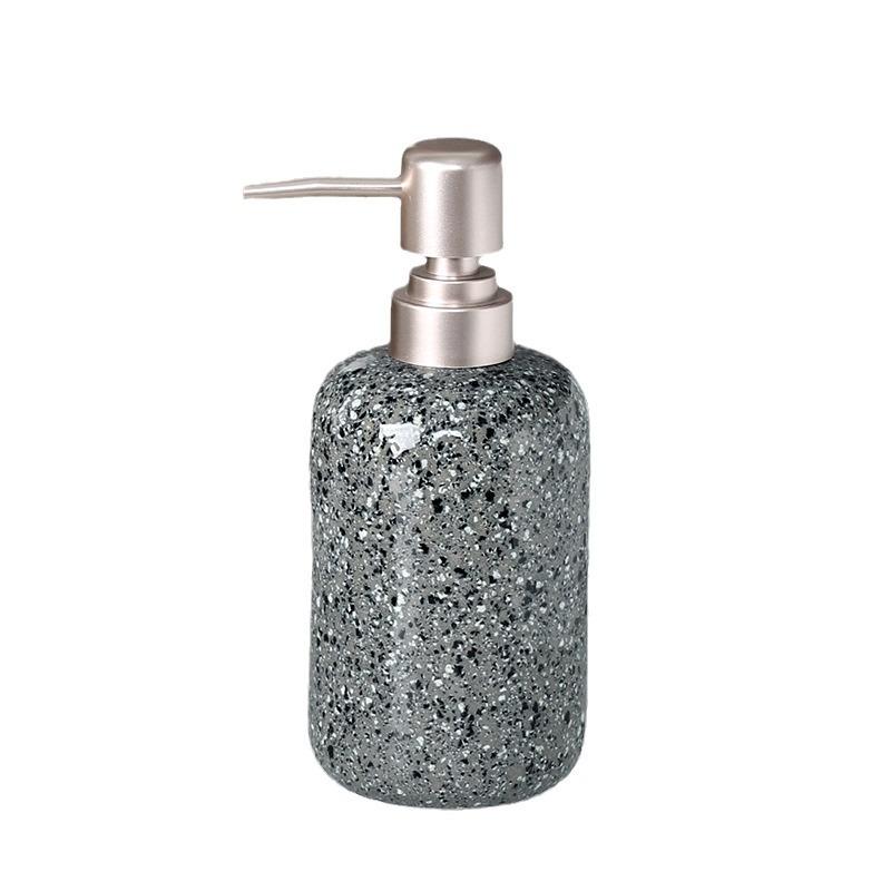 

Nordic Solid Color Stone Ceramic Emulsion Is Bottled in Simple Bathroom and Bottled in Hotel and Homestay Bathroom Supplies бледно-зеленый