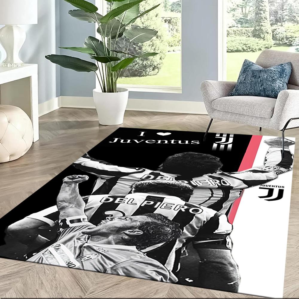 Juventus Area Rug Design For Entryway Bedrooms Outdoor Living Rooms Antislip Rug Anime Office Decor Gift For Festivals