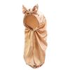Bowknot Braid Bonnet, Unscented Satin Sleep Cap With Elastic Band And Long Tie For Women - Breathable Night Hair Bonnet