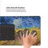 Van Gogh's Oil Painting Mouse Pad Starry Night Large Rubber XXL PC Desk Accessories Mousepad for Office&Gamer Keyboard Decor Mat