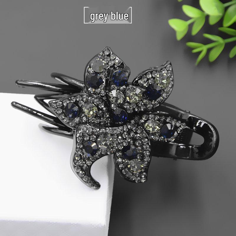 Korean Style Women s Summer Updo Three-Prong Hair Clip Claw Accessories Natural
