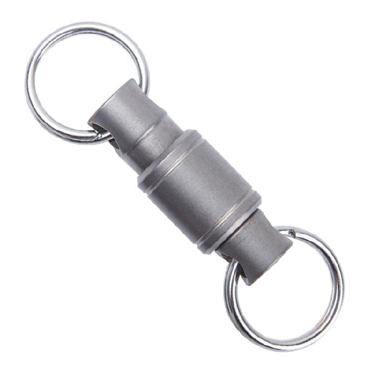 

Titanium Alloy Keychain Key Holder for Waist Belt Bag Purse Outdoor Accessories 1