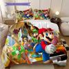 Super Mario Adventure Set Threepiece Set 1 Duvet Cover 2 Pillowcase Without Core Duvet Cover And Pillowcase Soft And Comfortable