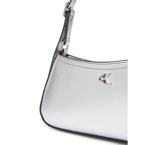 Calvin Klein Ck Metallic Small Shoulder Bag