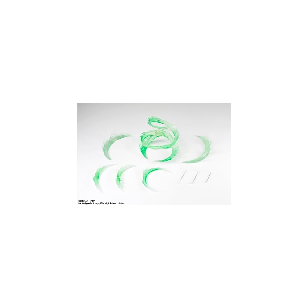 TAMASHII NATIONS Soul Effect Wind Green Version Non-Scale ABS PVC Painted Figure for S.H. Figuarts