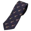 [CUFFSMANIA] Gravata Azul Marinho com Padrão de Girafa Engraçada e Única
