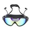 Swim Goggles Wide View Swimming Goggles Waterproof Anti Fog Electroplating Swim Glasses with Earplugs for Swimming Diving Water Sports