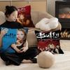 Buffy TV Series The Vampire Slayer Maple Design Cushion Cover Happy Autumn Harvest Decor Holiday Decorati Pillow Cover
