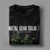 MGS3 Snake Metal Gear T Shirt Men's  Pure Cotton Funny T-Shirt Crew Neck  Tee Shirt Short Sleeve Clothing Unique