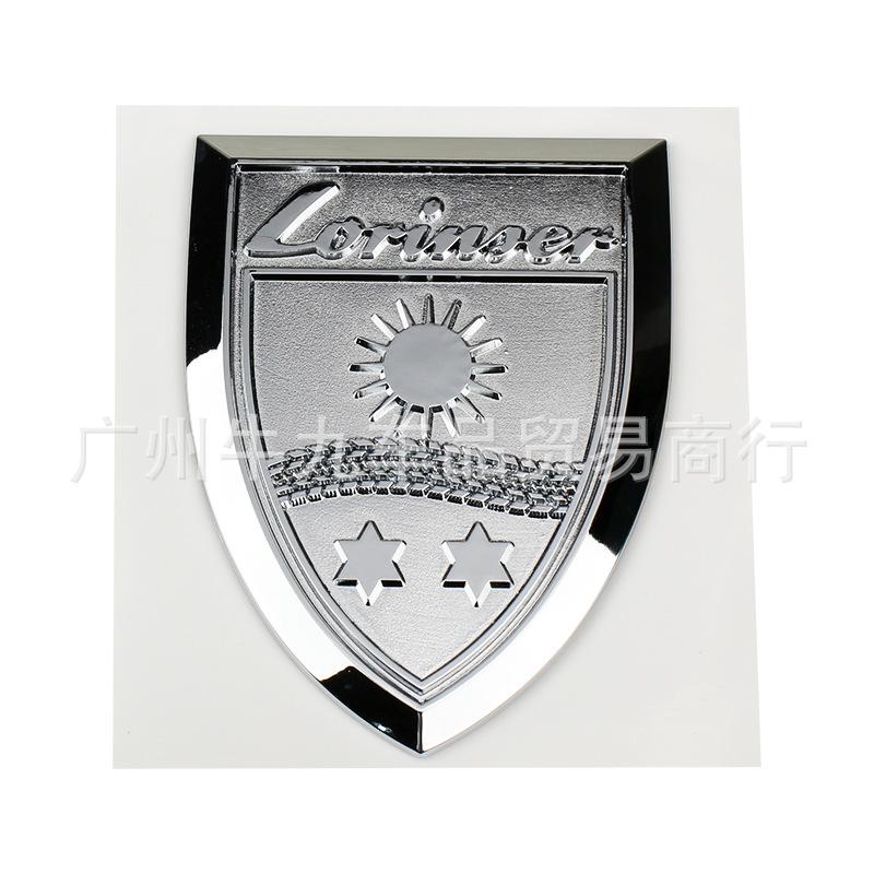 Suitable for modifying Lawrence logo, shield logo Lorinser Lawrence side logo VS class logo
