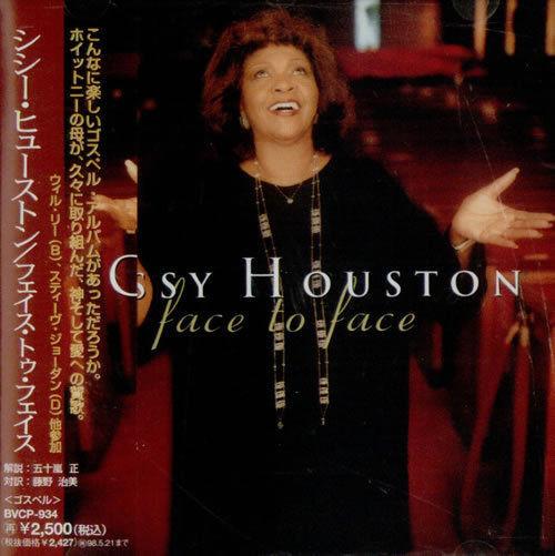 

CD CISSY HOUSTON - Face To Face BVCP934 BMG 1996 Japan Soul/Funk Used