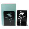 2Pieces Metal Book Ends for Desk and Shelf Hollow Flower Bookends Heavy Duty Bookends Slip Resistant Book Support