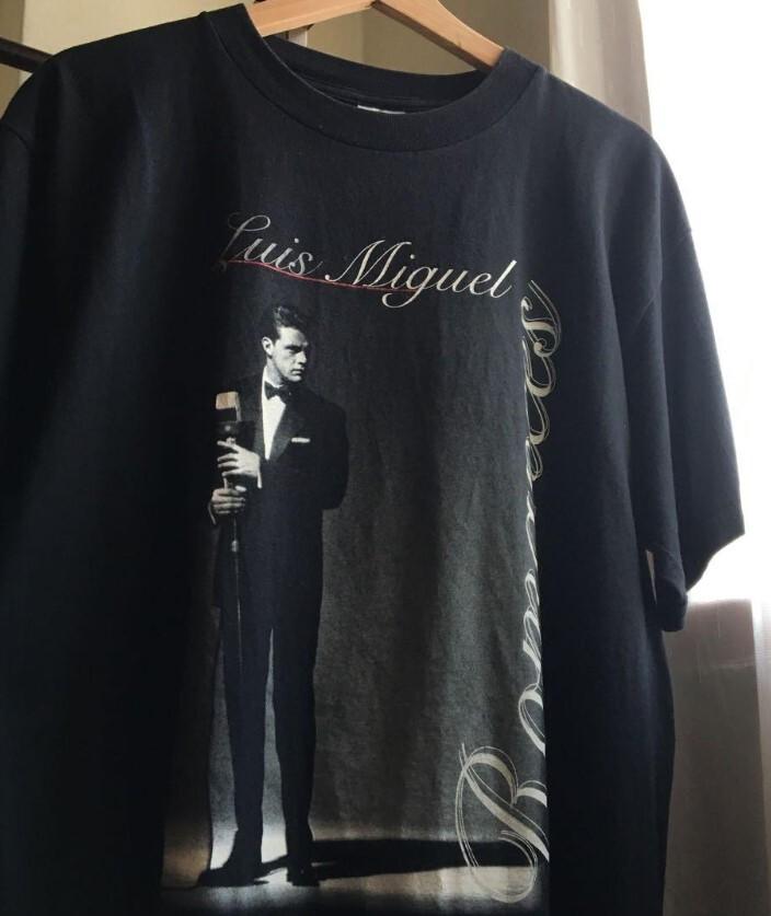 Reprinted 1997 Luis Miguel T-shirt, gift for fan, brand new shirt XXXXL