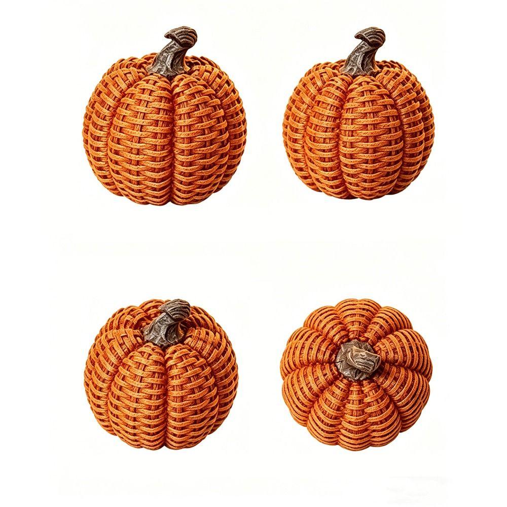 Crafts Design Halloween Pumpkin Ornament Retro Harvest Festival Ornament  Office Decoration