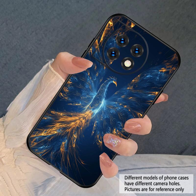 Cartoon Phoenix For Oneplus 8T 9 9R 10 Pro 11 12 13 13R 5G ACE 5 Nord2 4 CE 3 4 Lite N20 SE N200 silicone soft phone case