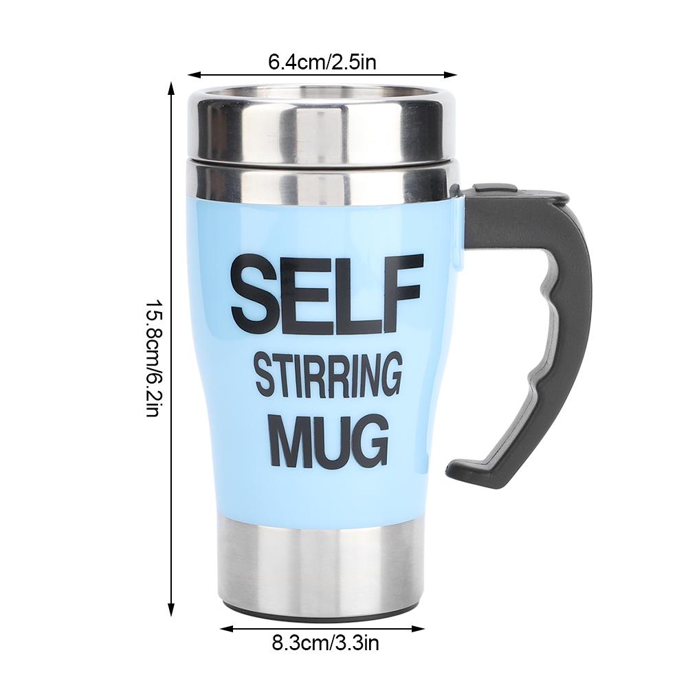 Electric Coffee Milk Automatic Mixing Cup Stainless Steel NaIntelligent Self Stirring Mug