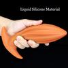 Medical Liquid Silicone Huge Anal Plug Dildos Soft Anal Dilator Penis Stimulate Vagina Anus Sex Toys Big Butt Plug Masturbator