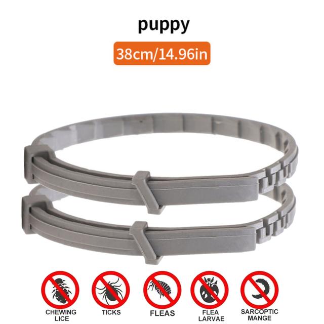 

Ошейник от блох для собак и кошек, регулируемый ошейник, кольцо для дегельминтизации домашних животных in vitro, ошейник от блох, ошейники с репеллентом от комаров и насекомых