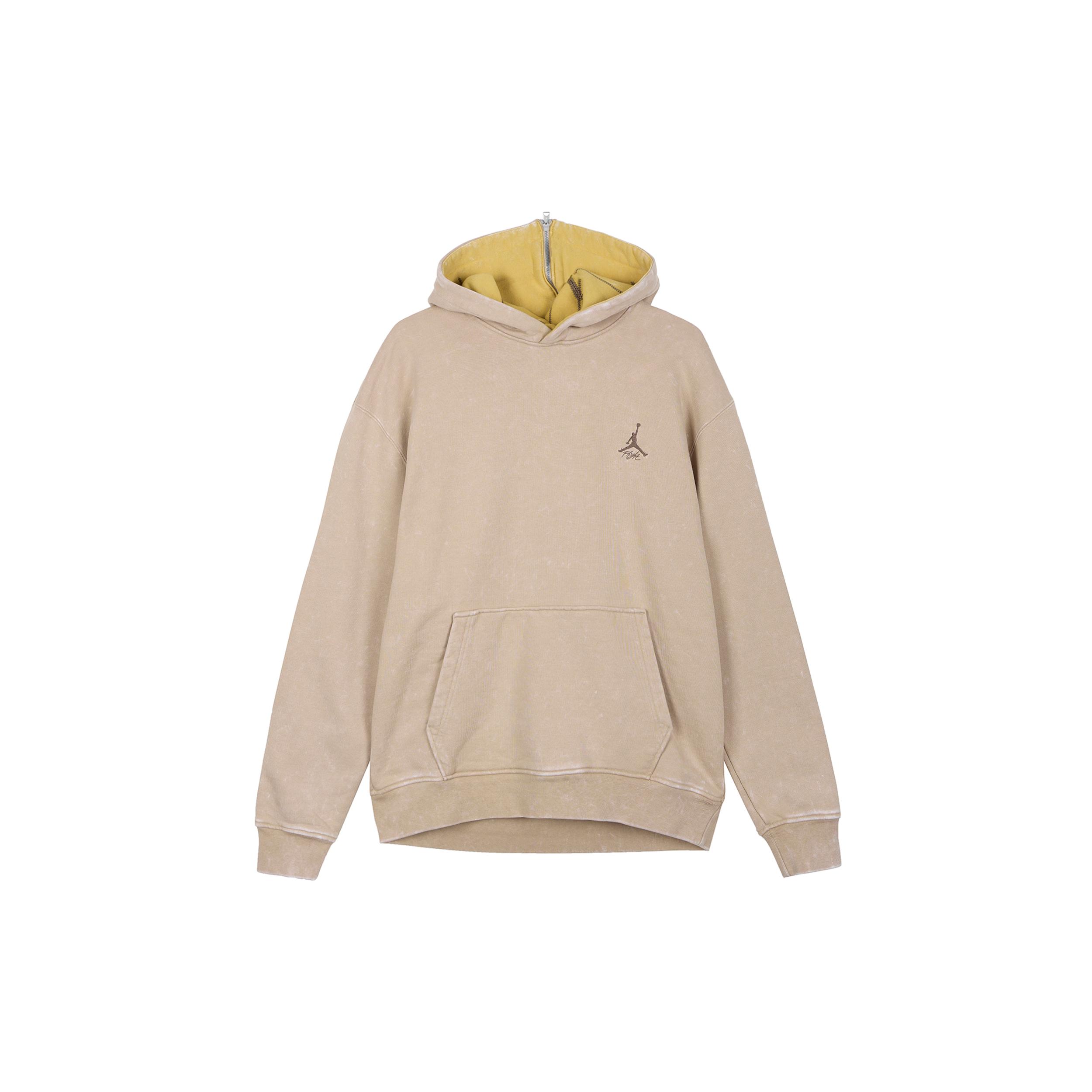 Jordan Sweatshirts Men s Desert Yellow Hooded Thickened Regular DV7562-277 XXL