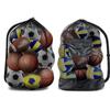 Large Mesh Bag for Storing Basketball Football Volleyball Adjustable Drawstring Shoulder Bag Ball Sports Training Equipment