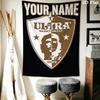 Custom Name FC St. Pauli Wall Tapestry Aesthetic Wall Hanging Printed Fabric Blanket Decorative Tapestries for Bedroom Living Room Home Decor