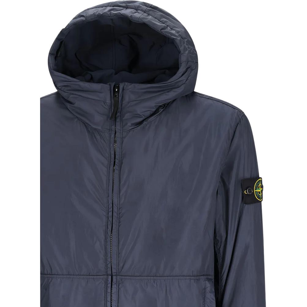 STONE ISLAND Logo Patch Zip Up Hooded Jacket K2S154100013S0A23-V0020
