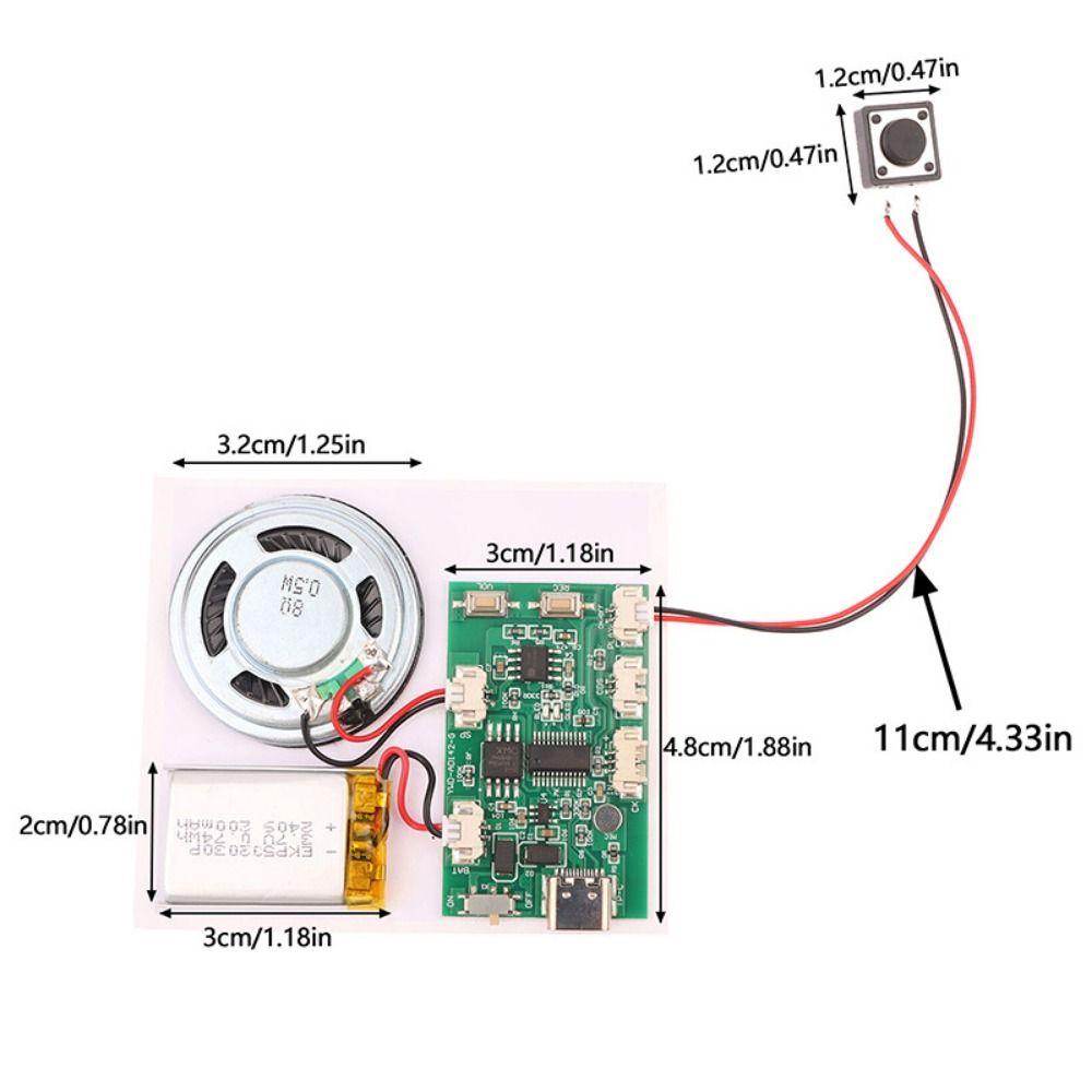 Capacity 8M 8M USB Download Movement Module  Book Refrigerator Sticker