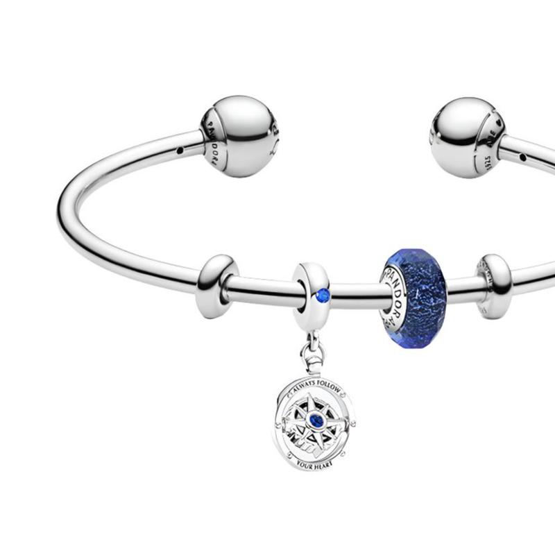 Pandora Trendy 925 Silver Bracelet for Women BTS Bracelet Set