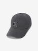 LUVM Mitchi Cotton Ball Cap 3_Charcoal Gray