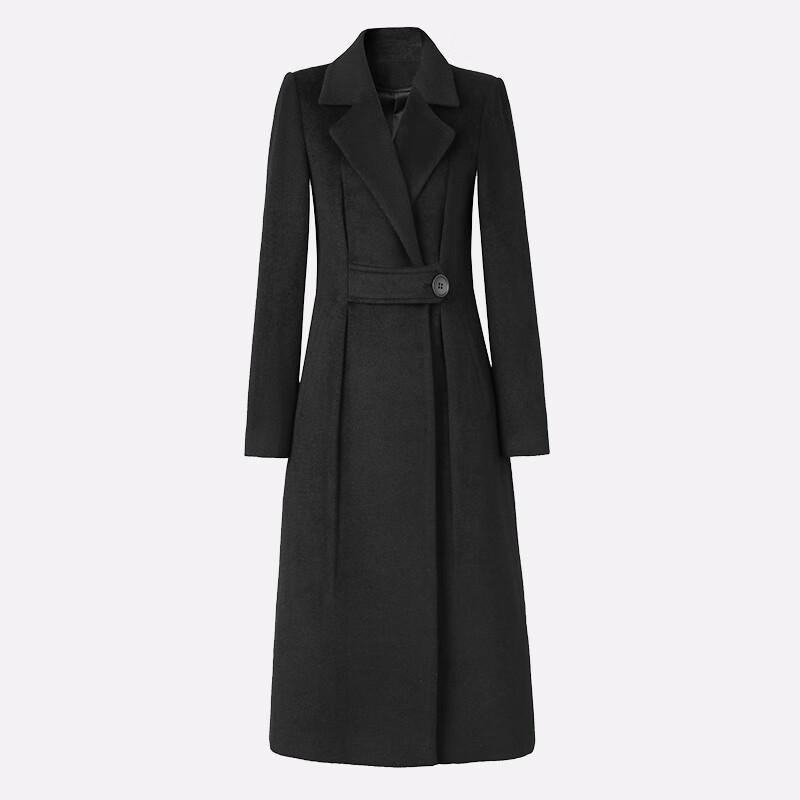 Kaseyec Women's Mid-Length Wool Blend Coat