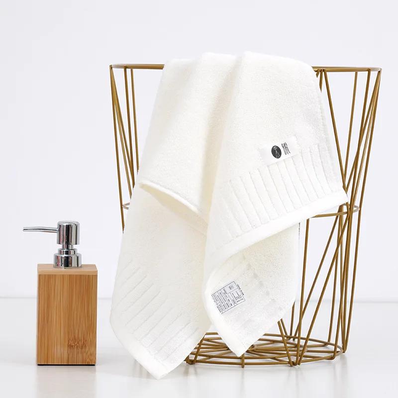 

Мягкое впитывающее полотенце, подарочное полотенце для дома для детей и взрослых 13,39*29 дюймов(34*74 см) белый