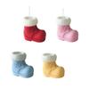 Christmas Handmade Candles Party Decoration Aromatherapy Christmas Gift Room Fragrance Festive Atmosphere 6x6.5x4.5cm