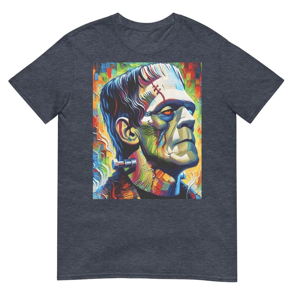 Frankenstein Monster And Bride Halloween Matching Couple TShirt