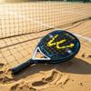 Strand-Paddelspiel mit EVA-Memory-Schaumstoff-Innenleben, Tropfenförmige Bälle