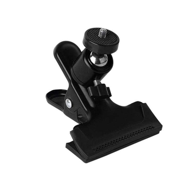 Universal Metal Desktop Stand for Mobile Live Streaming & Photography - Strong Clip, 1/4" Extension
