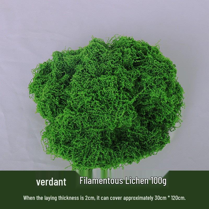 Artificial Moss Turf Landscape Ornament for Bonsai & Potted Plant Decoration