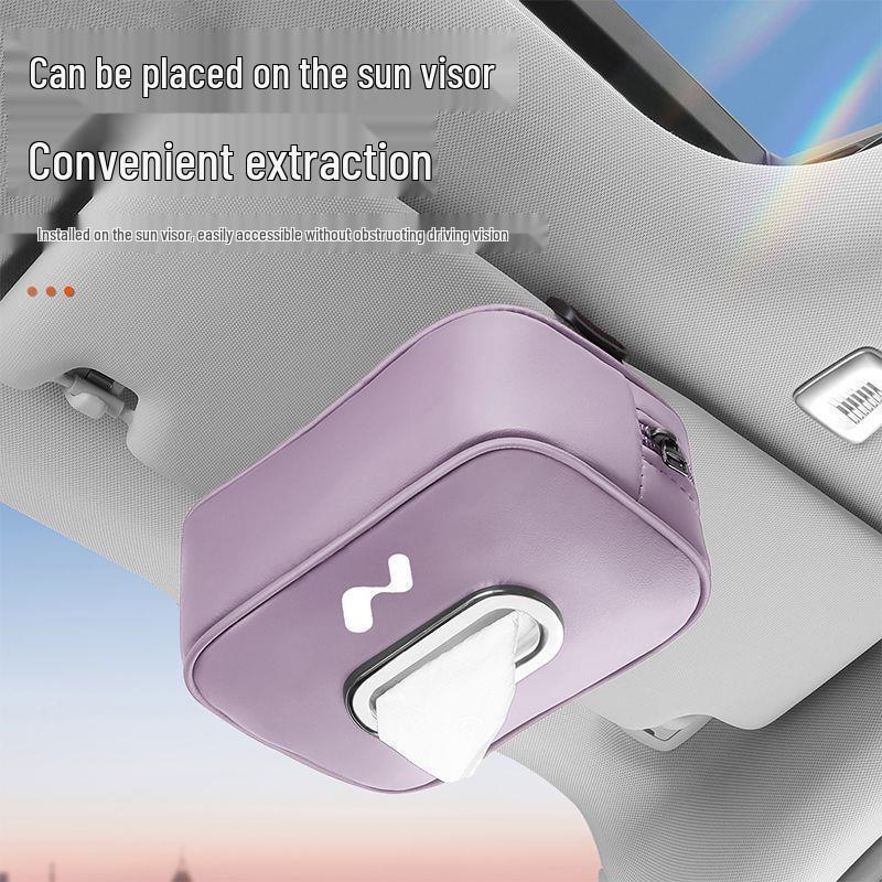 L60 Car Tissue Box Seat Back Storage Bag