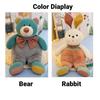 Cute Warm Sun Series Plush Toy Girl Bed Companion Doll Night Market Stall Doll Children's Gift 23cm Rabbit, Bear [75 Characters]