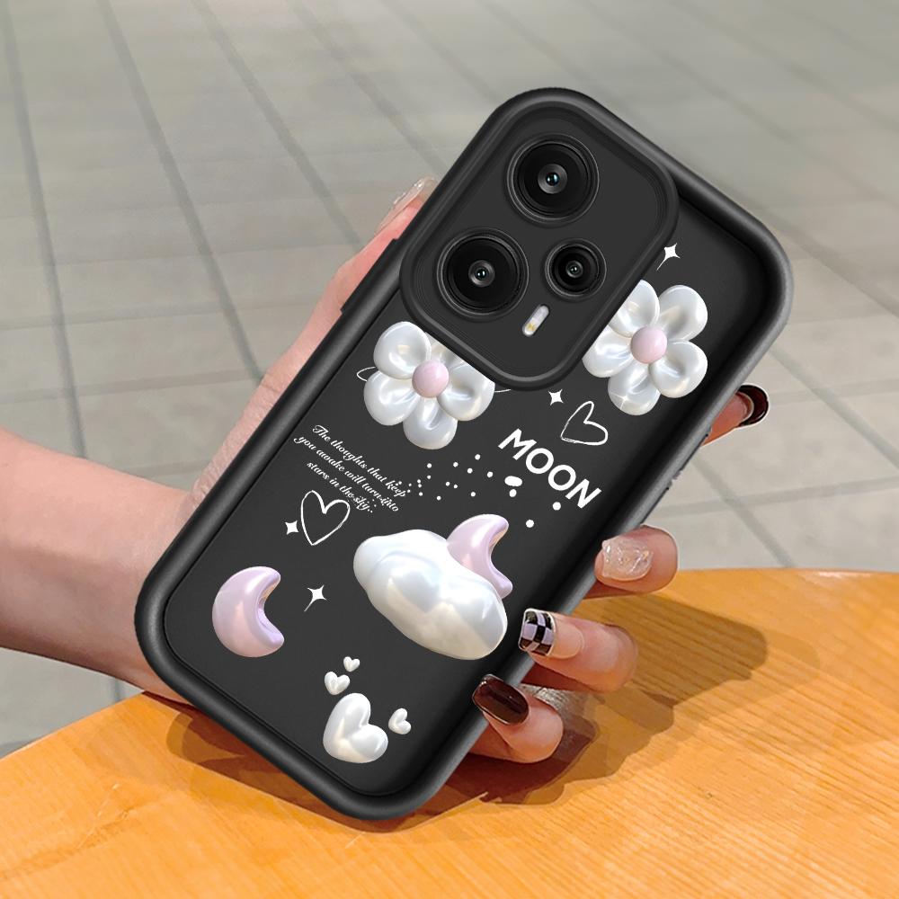 

Мягкий силиконовый квадратный чехол с рисунком лестницы для телефона, полное покрытие, противоударный защитный резиновый чехол для камеры для Xiaomi Redmi Redmi Note 12S чёрный