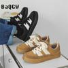 Fashion Vintage Men Korean Style Canvas Shoes Low-top Spring Autum Fashion Sports Sneakers Non-slip Breathable Men Footwear