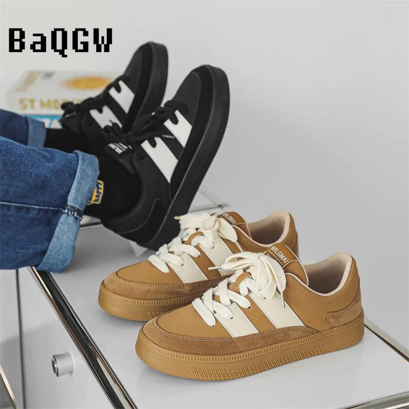 Fashion Vintage Men Korean Style Canvas Shoes Low-top Spring Autum Fashion Sports Sneakers Non-slip Breathable Men Footwear