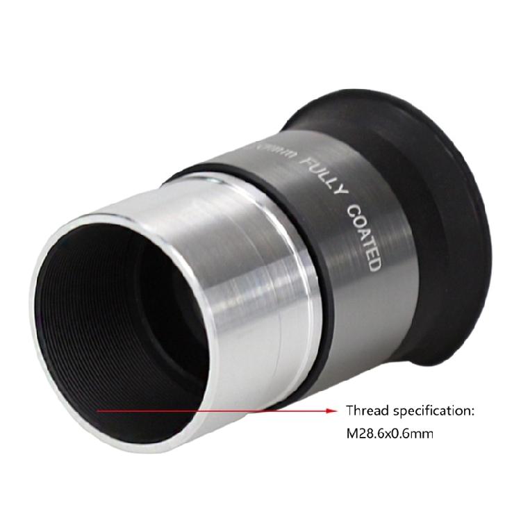 Komfortable Betrachtung 25mm 1,25 Zoll Vollmetall-Teleskopokular Ideal für Astrofotografie Erfassung astronomischer Details