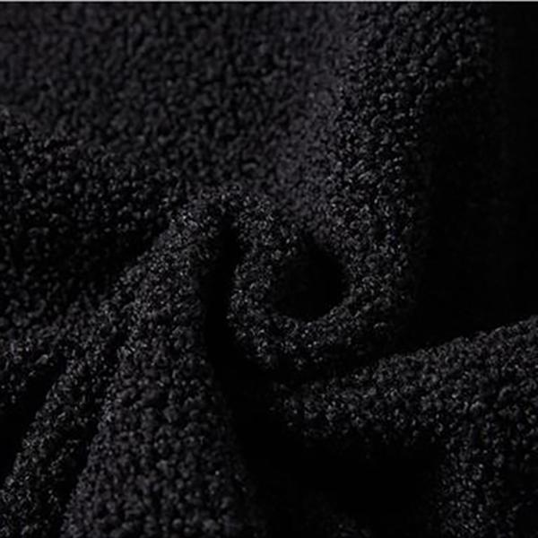 Men Thicken Fleece Padded Coat Berber Fleece Jackets for Men Vintage Stand Collar Polar Fleece Wintre Jacket Warm Tops