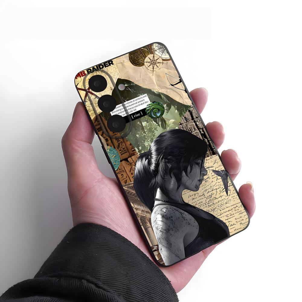 Tomb Raider Game Phone Case For Samsung S26 S25 Plus S20 S20 Plus S22 Ultra S23 FE S21 Plus S21 Ultra Soft Cover