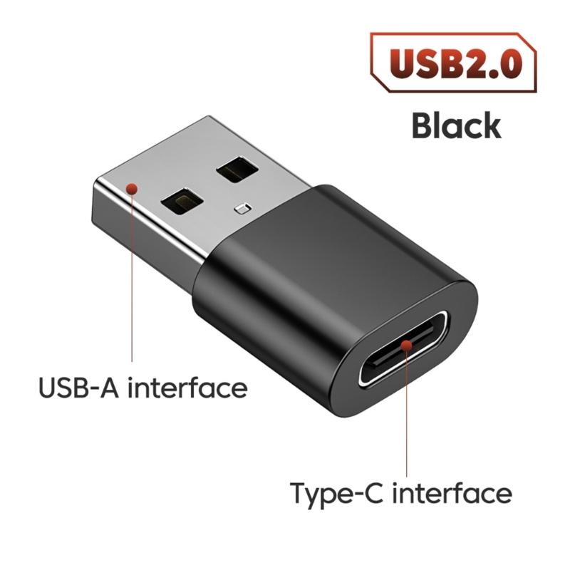 USB C To USB A Converter Fast Speed usb3.0 Data Sync Durability For Charging Laptops Mobile Devices