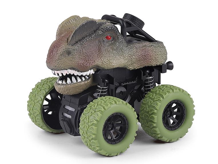 Kids' Inertial Off-Road Dinosaur Stunt Motorcycle Toy Car