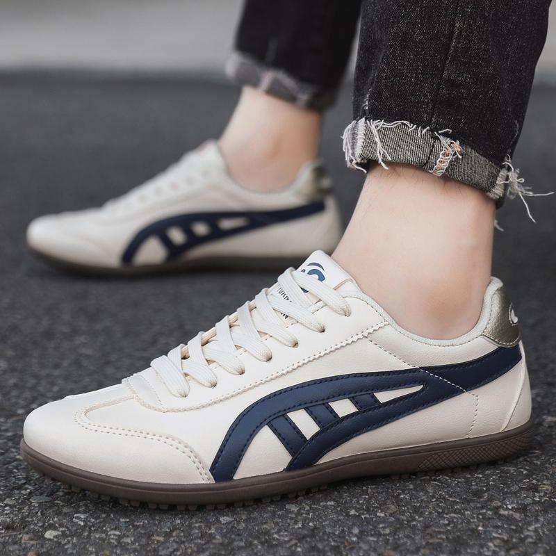 Men's Sports Shoes Casual Flat Light Forrest Gump Shoes Lace Up Board Shoes Breathable Canvas Shoes Classic Running Shoes