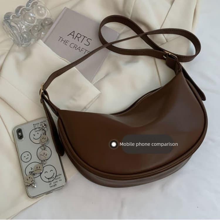 Ladies Casual One Shoulder Crossbody Dumpling Bag